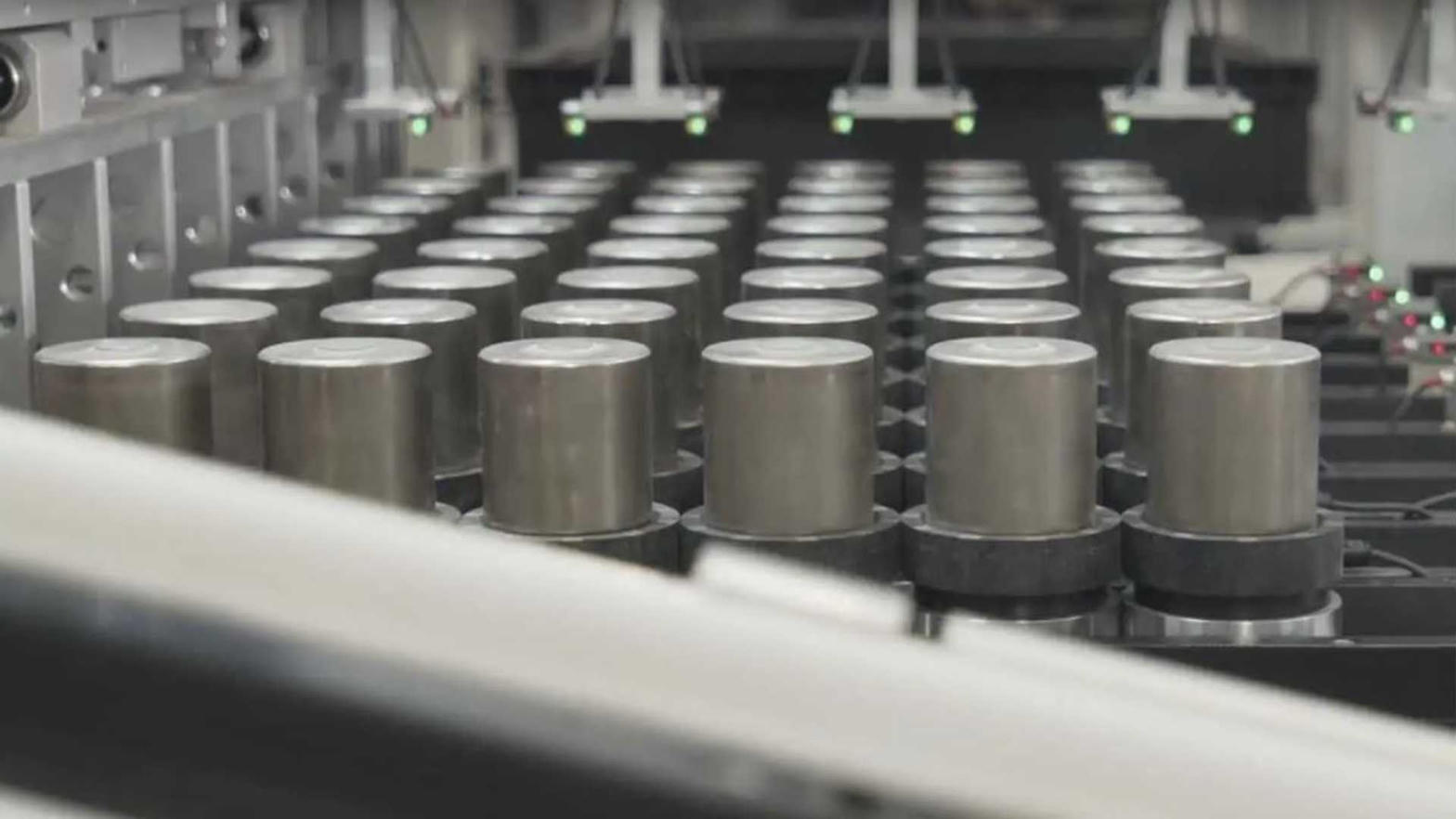 4680-class cells on a Tesla line. Optimus is a ~2.3 kWh pack on legs.