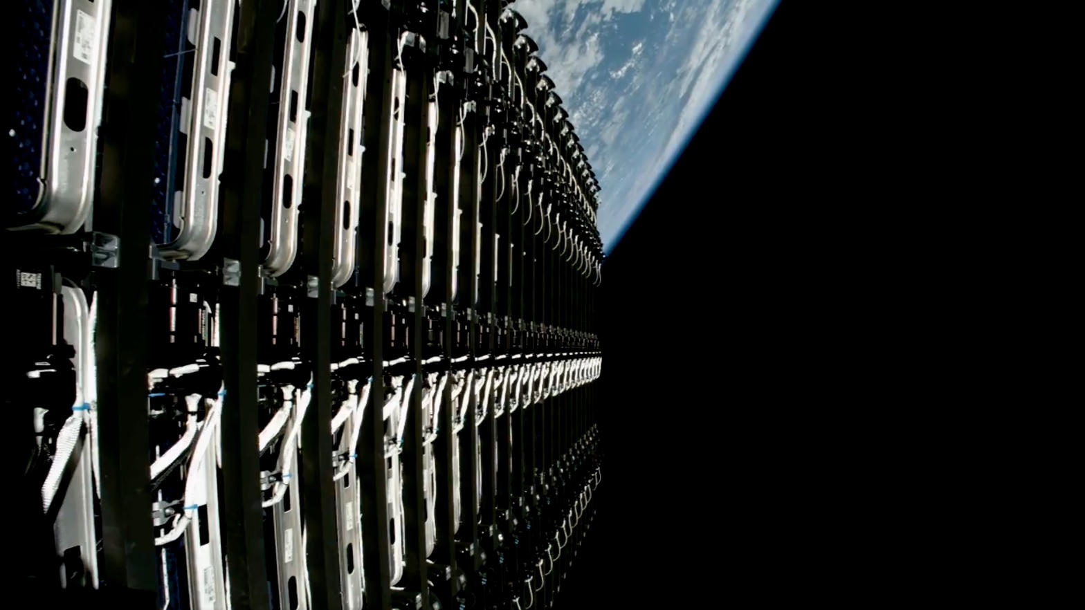 Starlink-class stack on orbit. Proliferated architecture is the point. Starshield is the classified cousin.